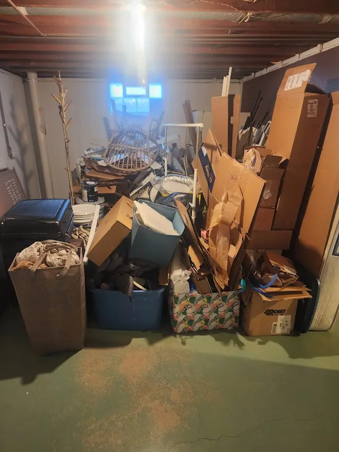 Roll-off dumpster container at job site for 20 Yard Dumpster Rental in Mont Belvieu